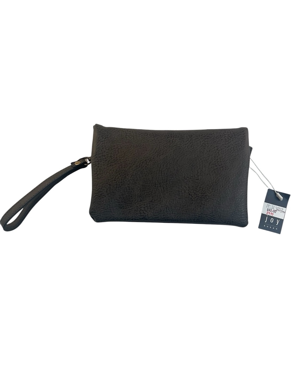 JOY Susan Brown Crossbody Purse Wristlet Clutch